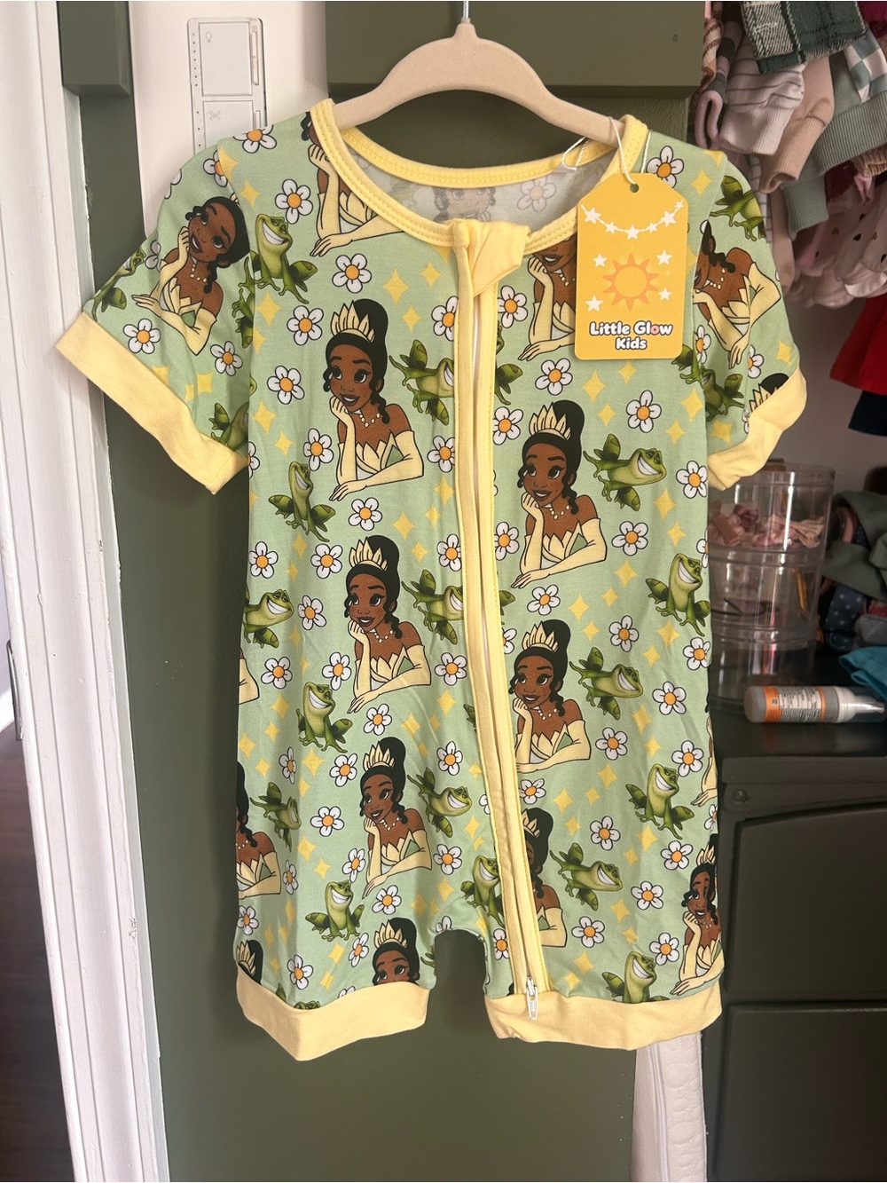 Tiana Princess Shortie Romper